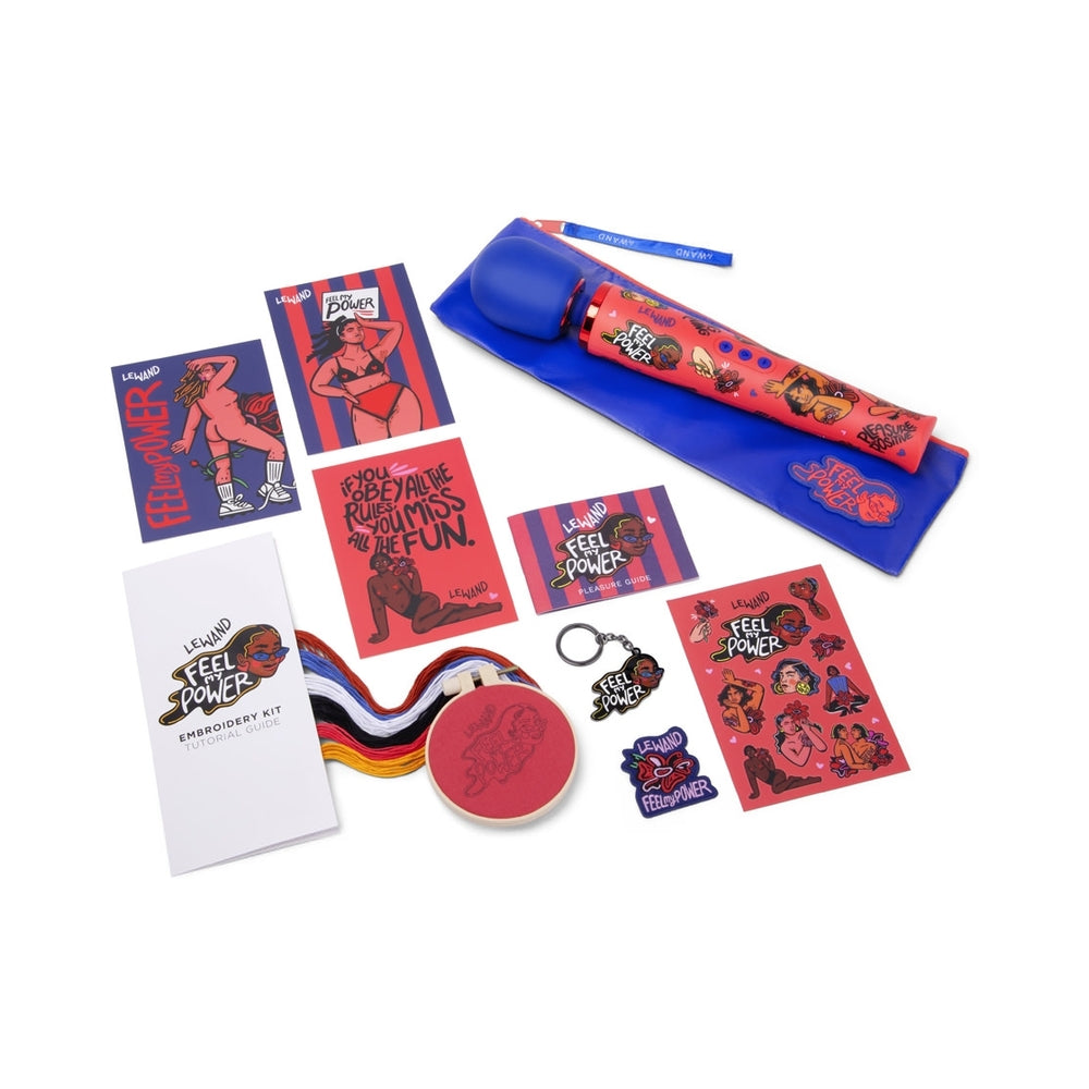 Le Wand Feel My Power Kelly Malka 8-Piece Collection Special Edition Rechargeable Vibrating Massager